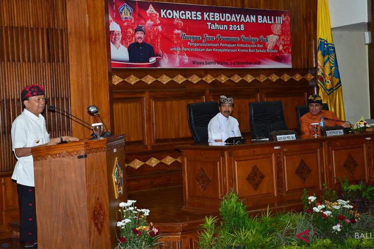 2019, Gubernur Bali usulkan cacah kebudayaan