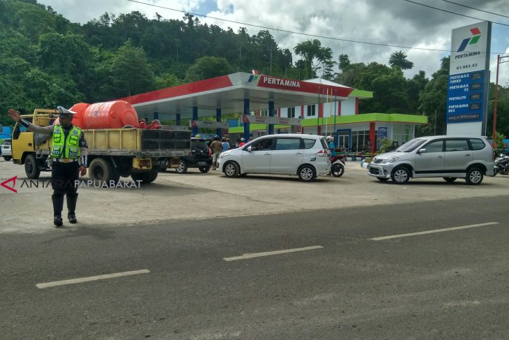 Menyusul aksi masyarakat, persediaan BBM di Jayapura dan Manokwari kondisi aman
