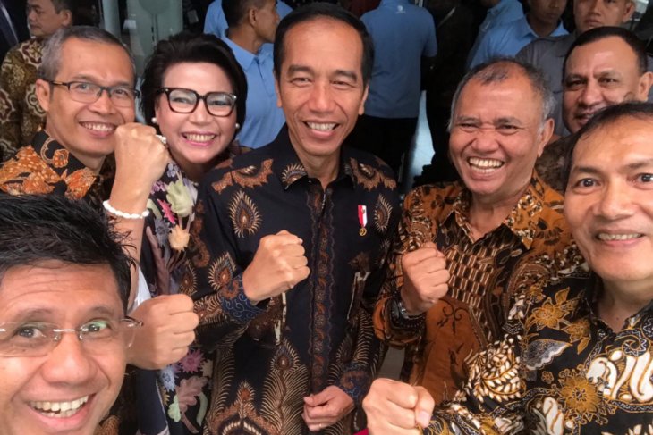 Presiden: Pemberantasan korupsi harus dilakukan bersama