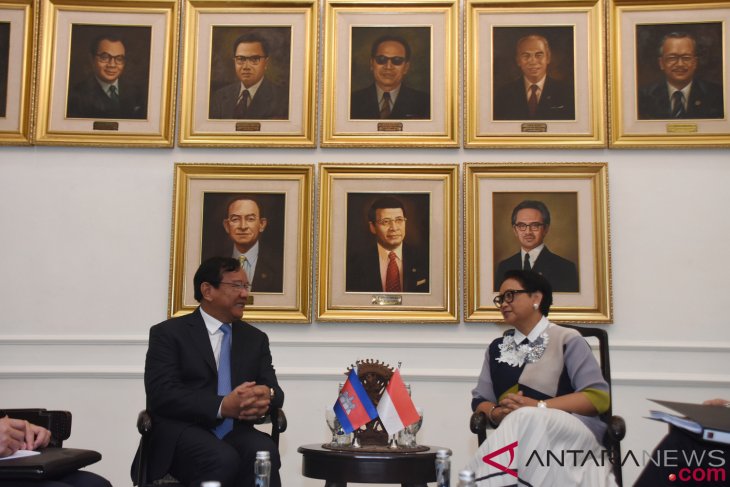 Indonesia-Kamboja sepakat perkuat persatuan sentralitas ASEAN