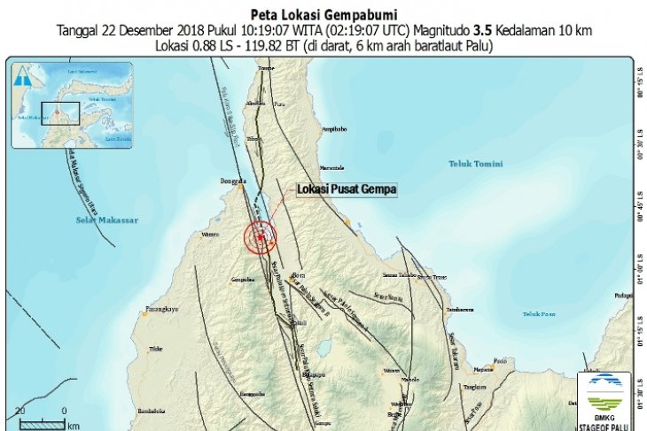 Gempa bumi 5,7 SR mengguncang Bengkulu