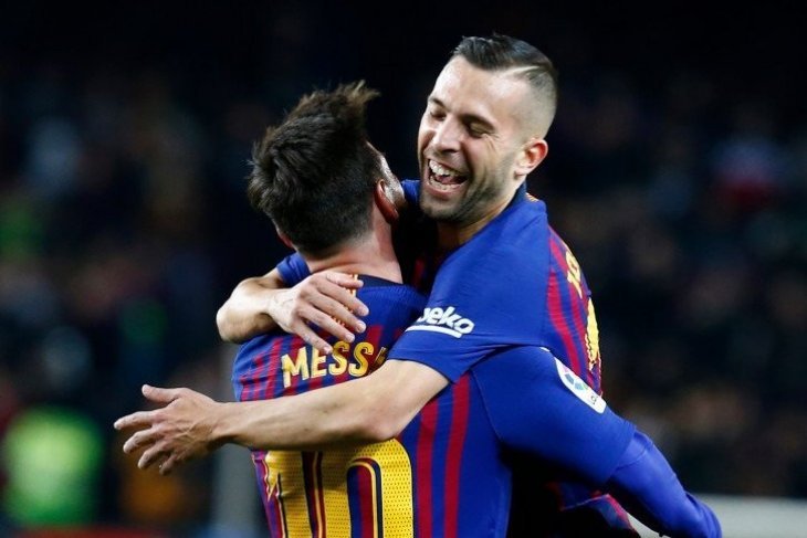 Jordi Alba berandai-andai, kalau saja Messi pensiun