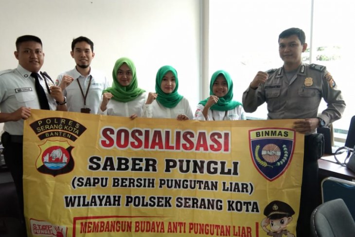 Polda Banten Sosialisasikan Saber Pungli