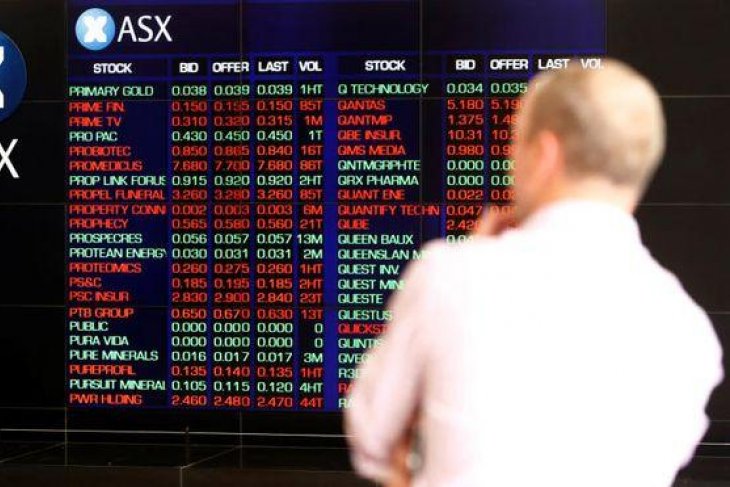 Tertekan sektor keuangan, pasar saham Australia dibuka melemah