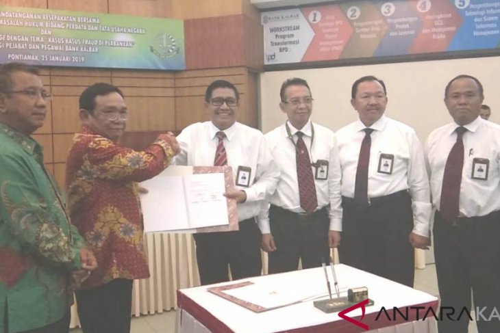 Bank Kalbar gandeng Kejati cegah kejahatan perbankan