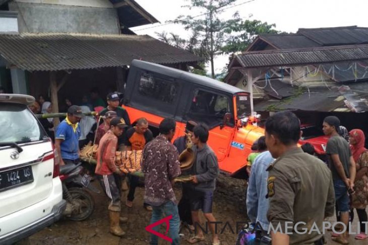 18 Korban longsor Sukabumi sudah diidentifikasi