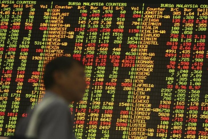 Pasar saham Malaysia ditutup 0,36 persen lebih rendah