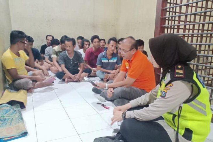 Polsek Medan Timur yasinan dan doa bersama tahanan