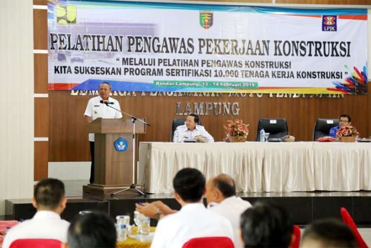 Bachtiar Basri: Pengawas Konstruksi Agar Tingkatkan Kompetensi dan Wawasan Iptek