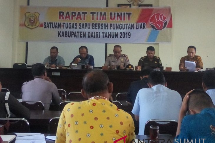 Tim Saber Pungli Dairi akan lakukan monitoring