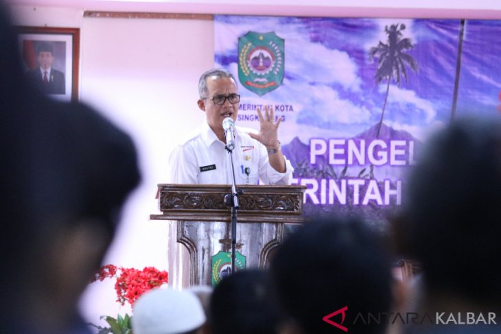 Dana bantuan hibah dan bansos Singkawang menurun