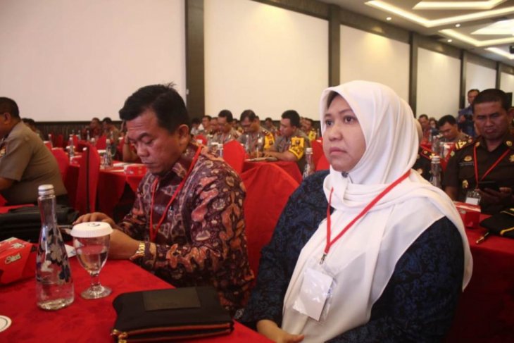 Bupati Masnah hadiri rakornas pemantapan Pemilu 2019