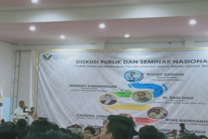 Karena sakit, Rocky Gerung batal hadir dalam diskusi publik di Jambi