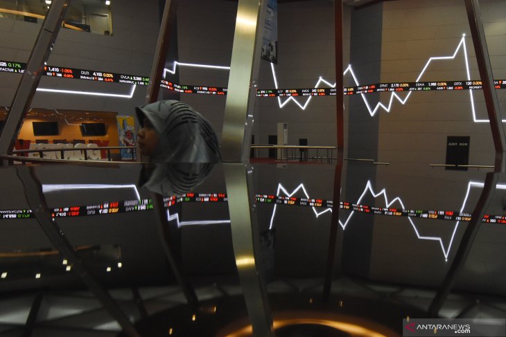 IHSG ditutup melemah seiring turunnya bursa saham Asia