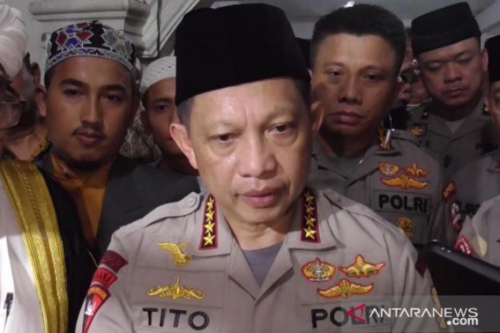 Kapolri: Pelaku bom Sibolga Soimah percaya bom bunuh diri cara cepat menuju surga