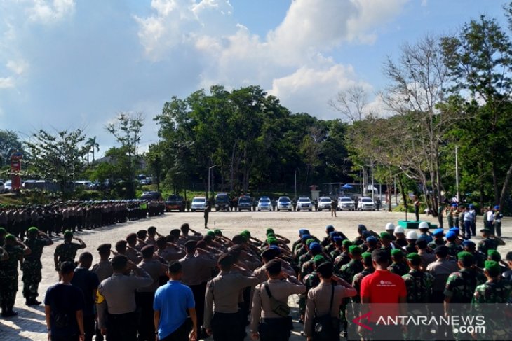 1.600 TNI - Polri amankan kunjungan Presiden Jokowi