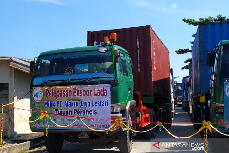 BKP lepas 15 ton lada Babel ke Perancis