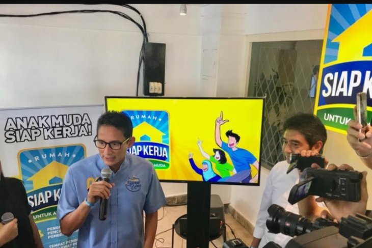 Sandiaga Uno perkenalkan konsep Rumah Siap Kerja untuk tanggulangi pengangguran