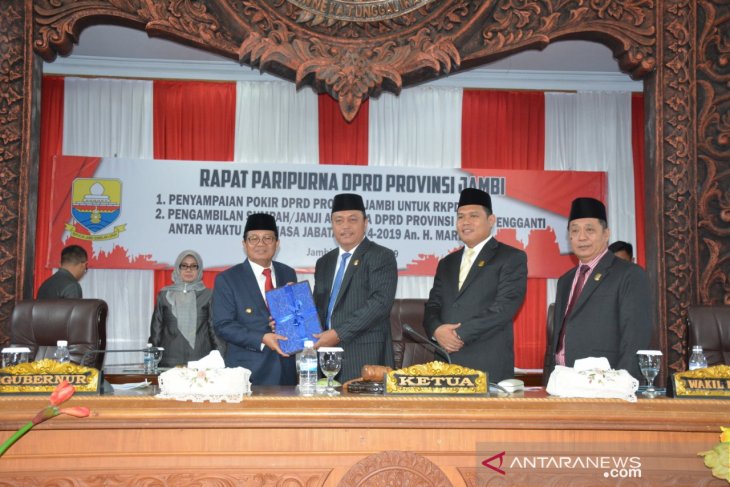 DPRD gelar paripurna penyampaian pokir tahun anggaran 2020