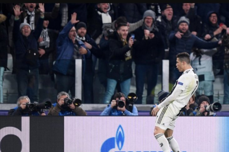 Cristiano Ronaldo didakwa UEFA karena lakukan selebrasi tidak senonoh