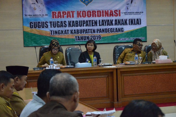 Pemkab Pandeglang wujudkan KLA 2019