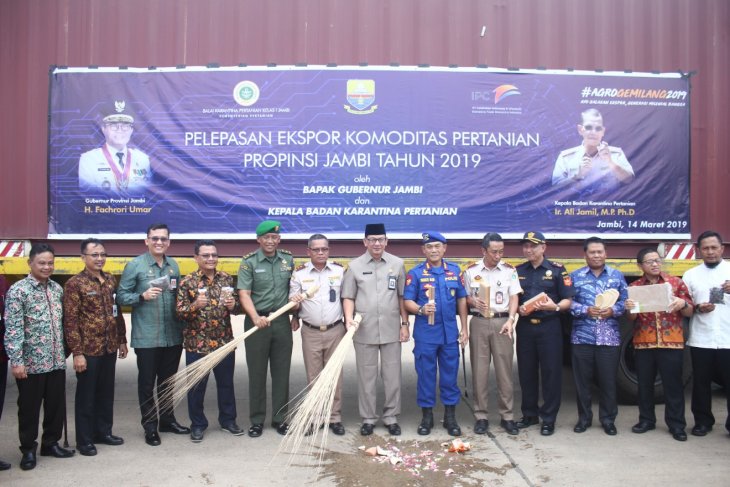 Jambi ekspor 108 ton lidi Nipah Jambi ke India