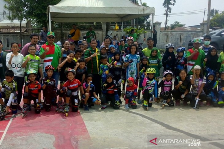 64 atlet sepatu roda bersaing di Porwil Medan