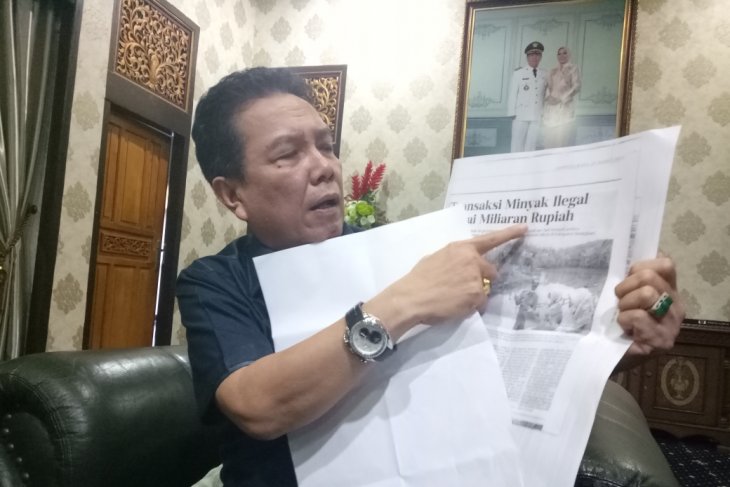 Bupati Batanghari laporkan kepala desa Pompa Air ke polisi