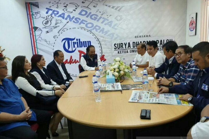 Surya Paloh: Kompetisi pemilu keras, pers jangan jadi pemicu perpecahan