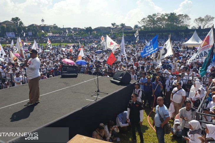 Di Sukabumi peserta kampanye meninggal akibat kelelahan