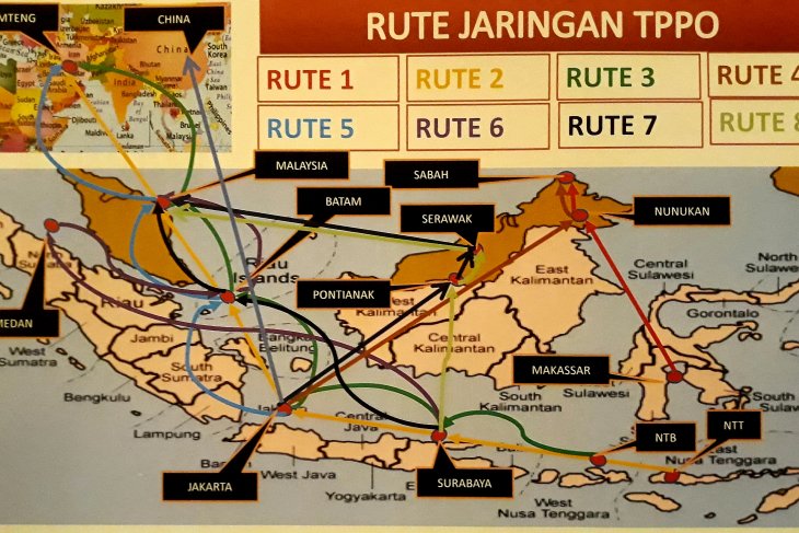 Pelaku tindak pidana perdagangan orang raup ratusan juta