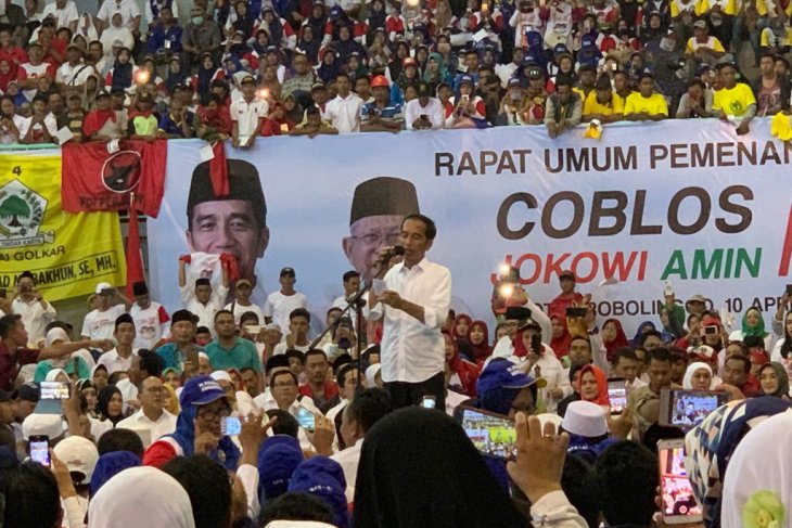 Jokowi targetkan 70 persen suara di Jatim