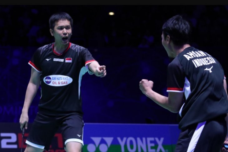 Hendra-Ahsan fokus siapkan energi hadapi Jepang