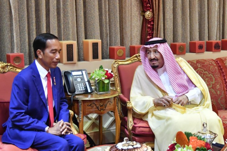 Presiden Jokowi dan Raja Salman sepakat tingkatkan kerja sama ekonomi