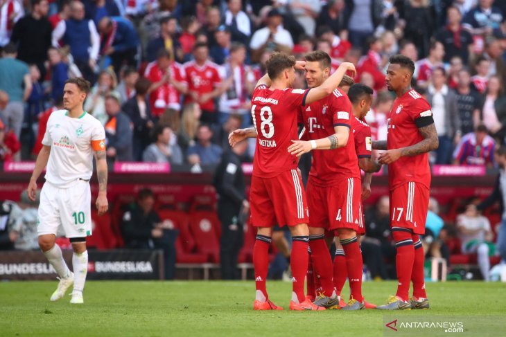 Liga Jerman - Usai gilas Dusseldorf, Munchen pangkas jarak dengan pemuncak klasemen