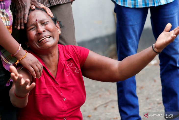 Korban tewas akibat serangan bom Sri Lanka jadi 290 orang