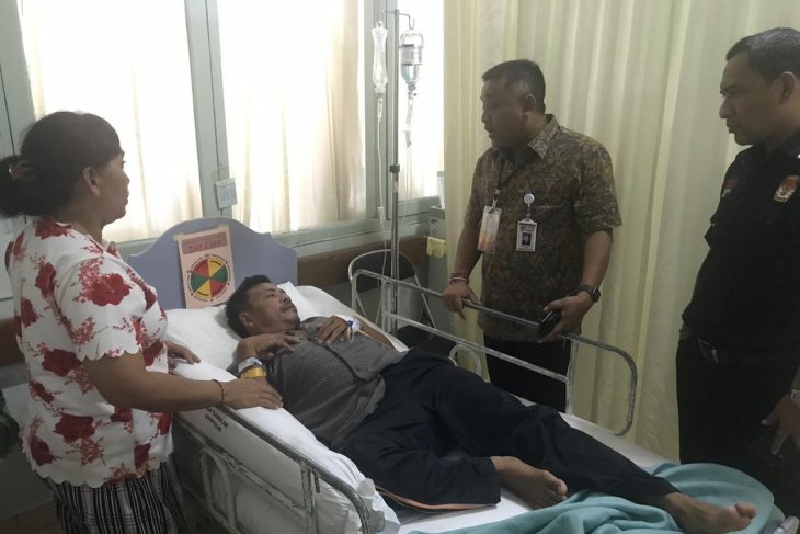 KPU Bali tengok Ketua KPPS Kena Stroke
