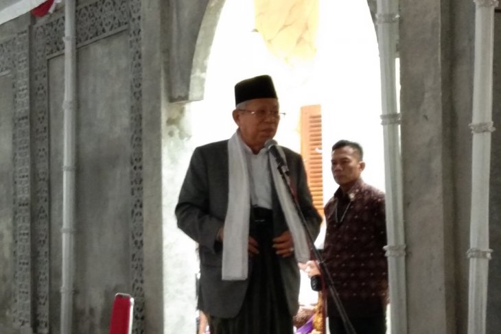 Cawapres Ma'ruf Amin enggan disebut Wapres terpilih