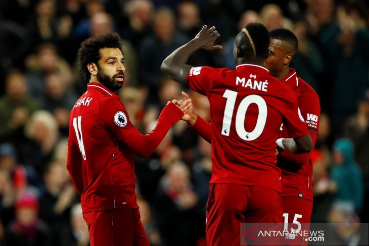 Salah dan Mane bersaing puncaki top skor Liga Inggris