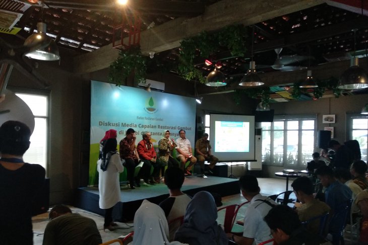BRG: restorasi gambut di Jambi capai 77.528 hektare