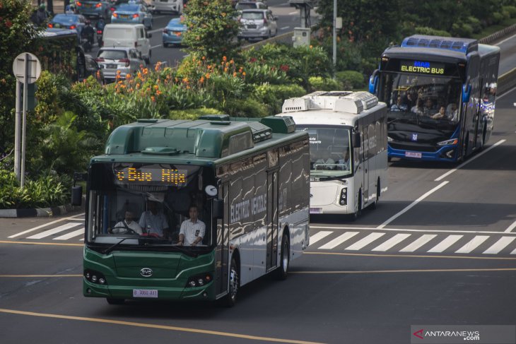 2.000 bus listrik mulai diproduksi tahun depan