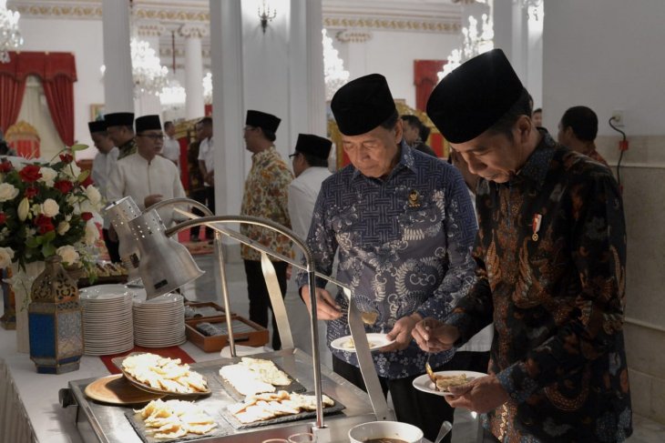 Tempe mendoan jadi salah satu menu buka puasa pertama di Istana
