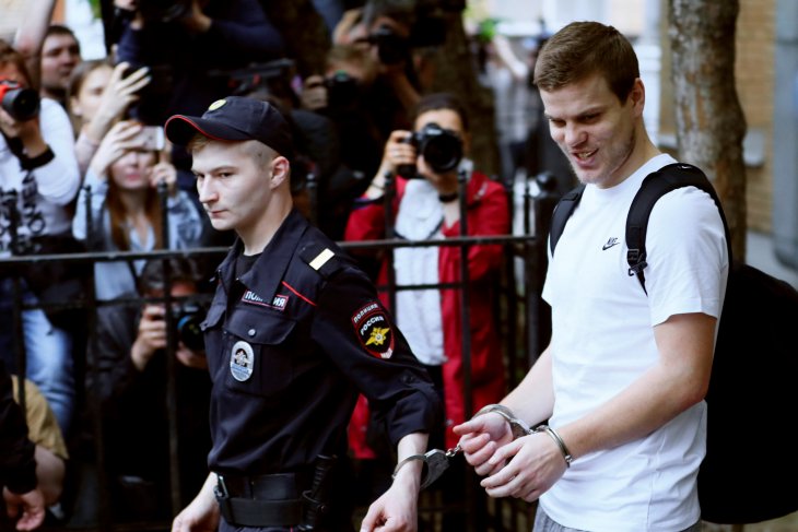 Terlibat penganiayaan dua pesepak bola Rusia masuk penjara
