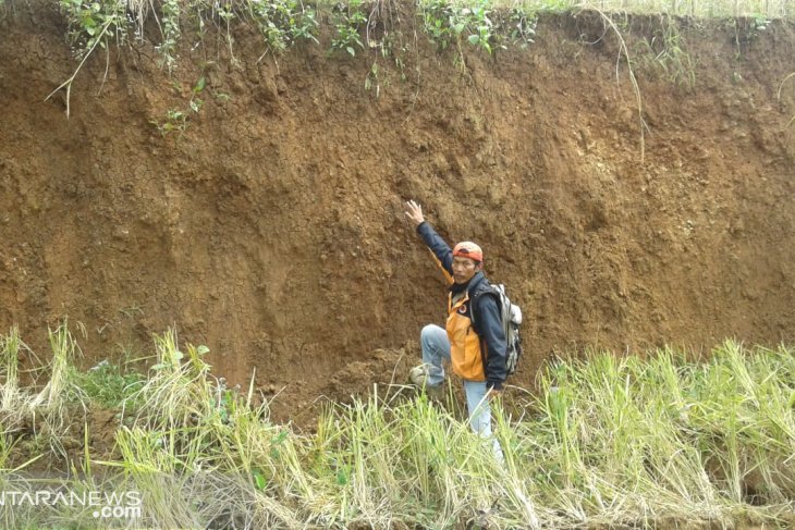 Pergeseran tanah di Sukabumi makin parah