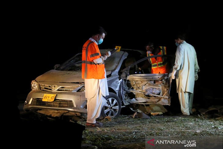 Ledakan bom di Quetta Pakistan tewaskan empat polisi
