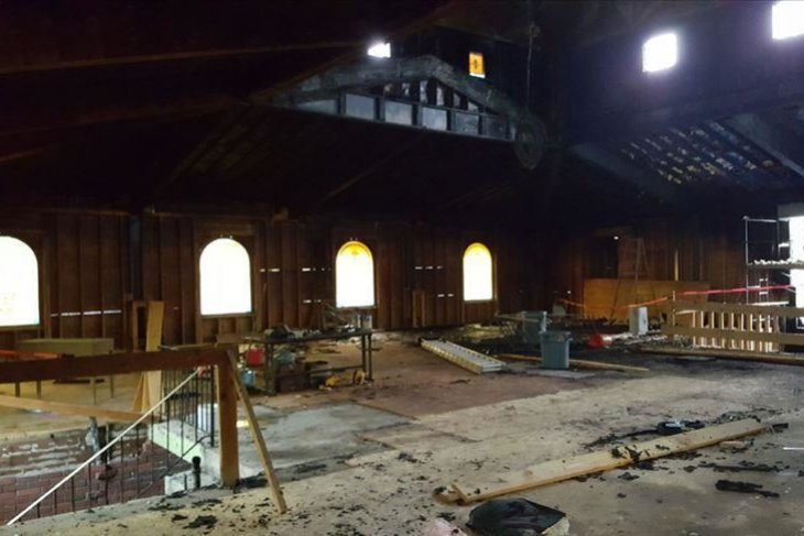 Masjid di Negara Bagian AS menderita kerusakan besar