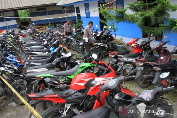 Polisi Aceh Barat amankan 61 motor dalam razia balap liar