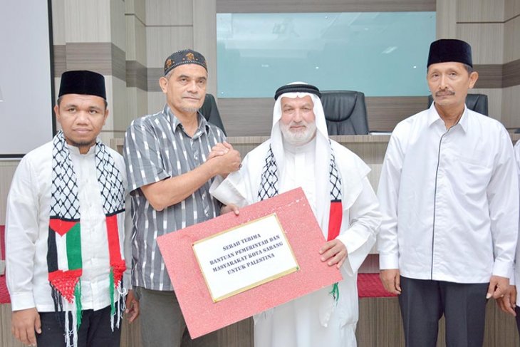 Pemko Sabang salurkan bantuan untuk Palestina