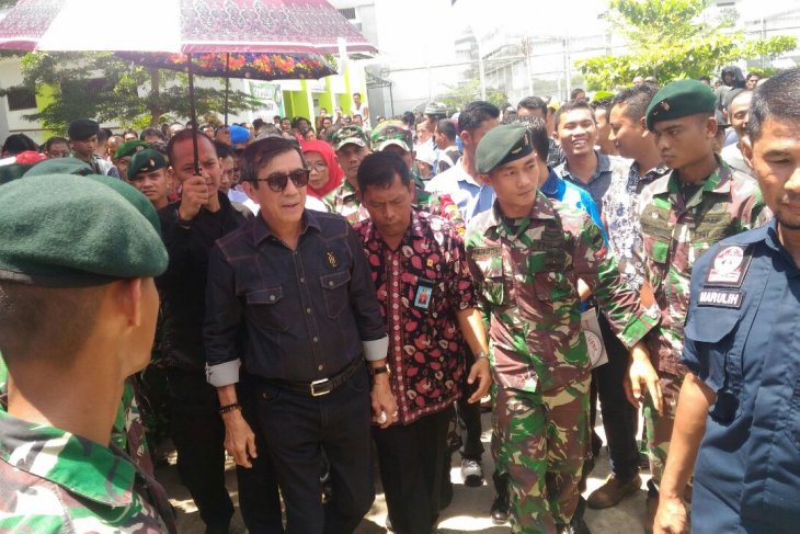 Menkumham copot Kepala Lapas Narkotika Langkat