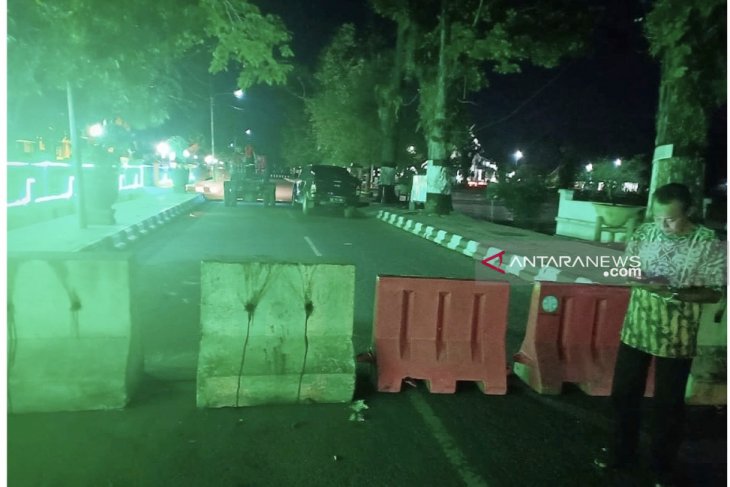 Antisipasi balapan liar, lapangan Dwi Warna Barabai ditutup satu arah